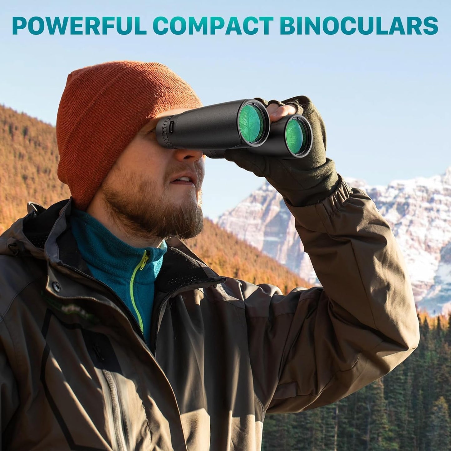 Bebang by Arvox Binoculars for Long Distance Zoom 12x42 with Phone Adapter & Tripod,Ultra HD Binoculars for Bird Watching,Safari | Range 2000 Meter | Wide Eye Peice | Bright BAK 4 Glass (12 X 42)