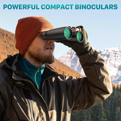 Bebang by Arvox Binoculars for Long Distance Zoom 12x42 with Phone Adapter & Tripod,Ultra HD Binoculars for Bird Watching,Safari | Range 2000 Meter | Wide Eye Peice | Bright BAK 4 Glass (12 X 42)